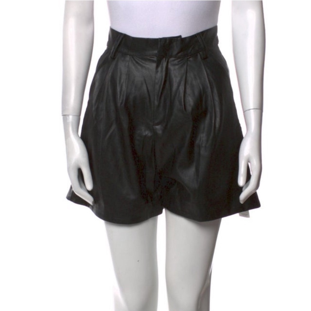 NONchalant Black High Waist Shorts for Effortless Style